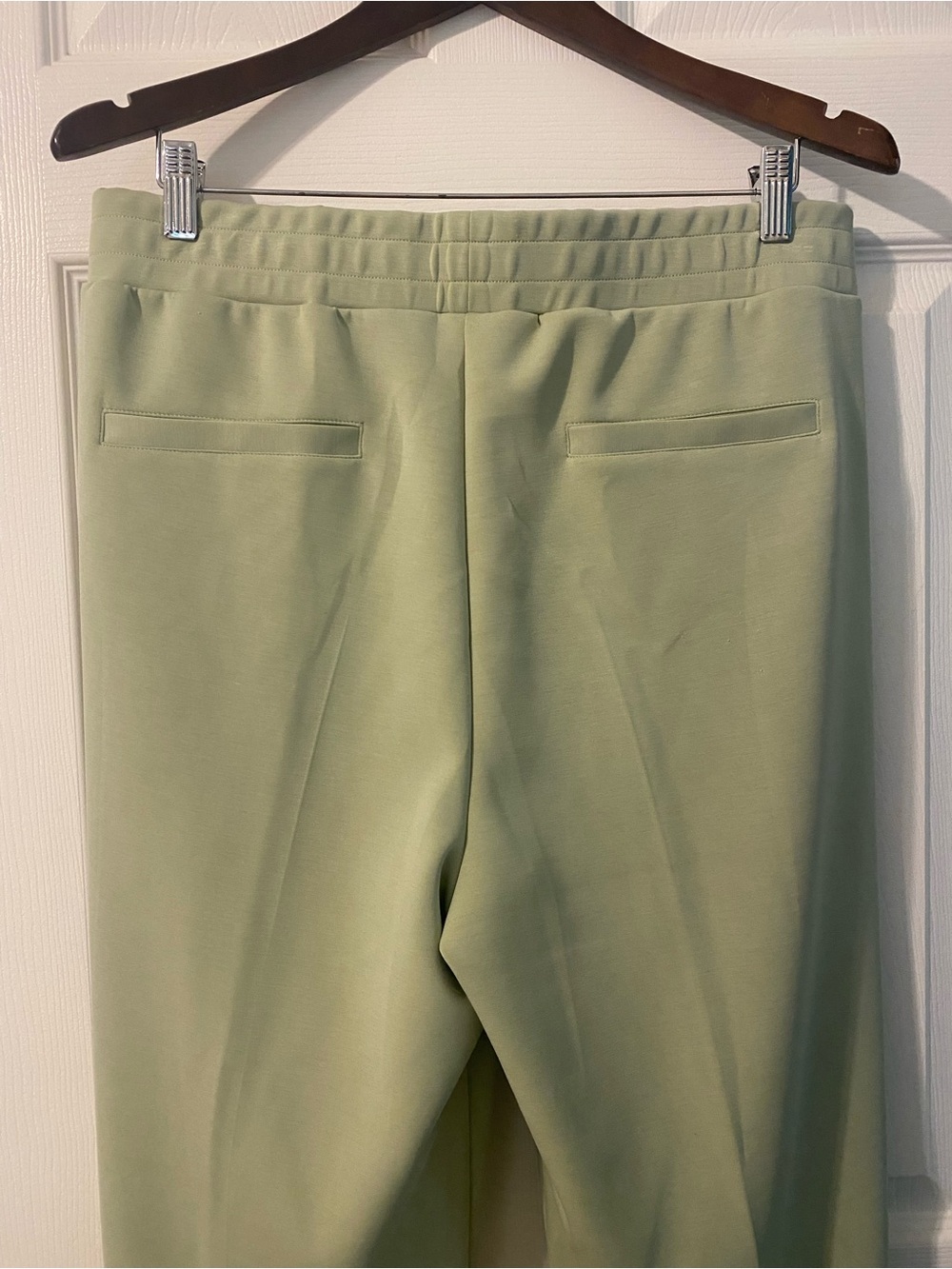 ESQUALO Sage Green Wide Leg Modal Soft Quiet Luxury Loungewear Trouser Size 2XL - Picture 10 of 16